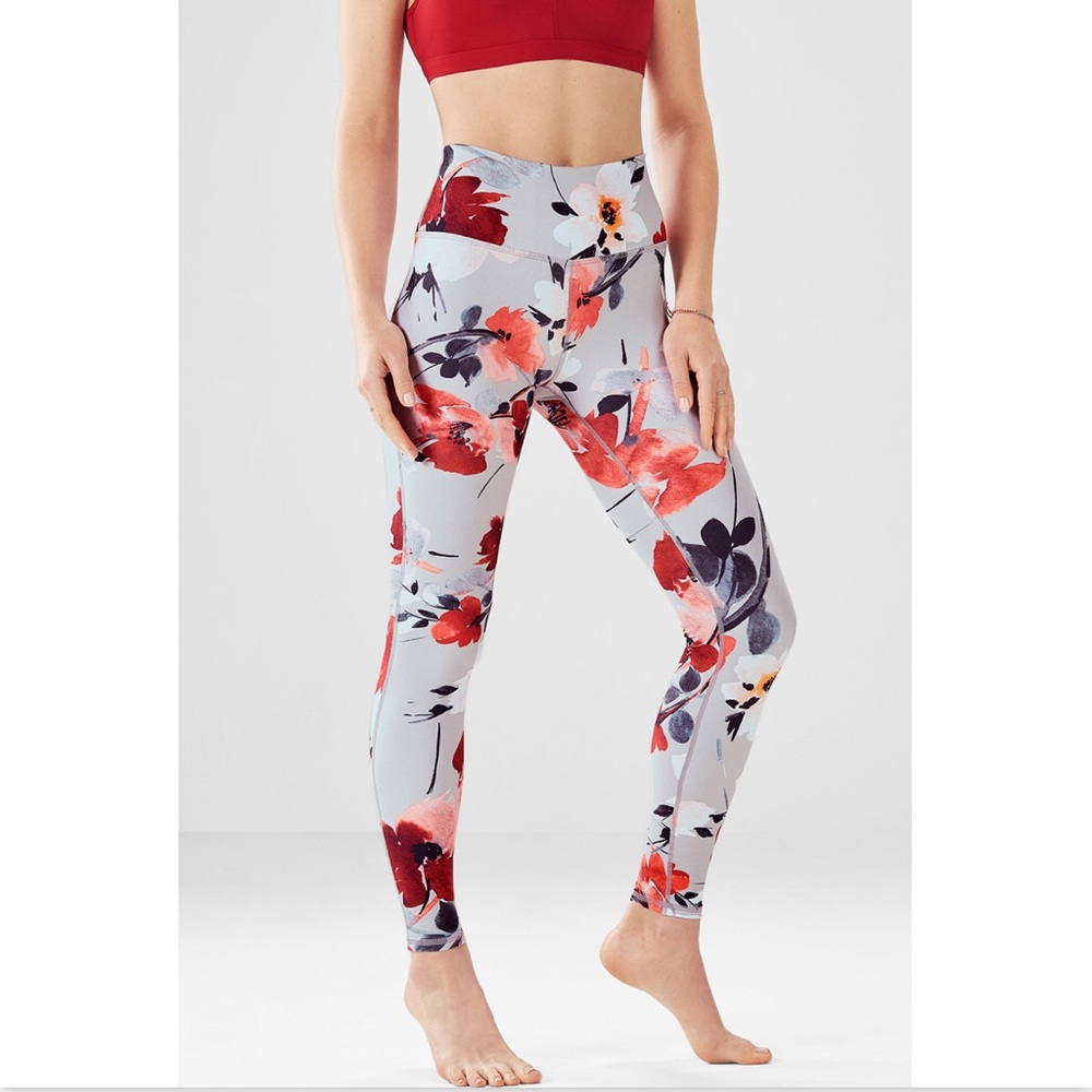 Fabletics High Waist Powerhold Legging Floral